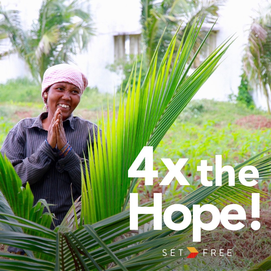 FIRST-TIME MONTHLY GIVERS, you have an amazing opportunity to QUADRUPLE your first-time gift! That is 4x the impact! 

To learn how you can become a monthly giver, visit our website with the link in our stories! ⬆️