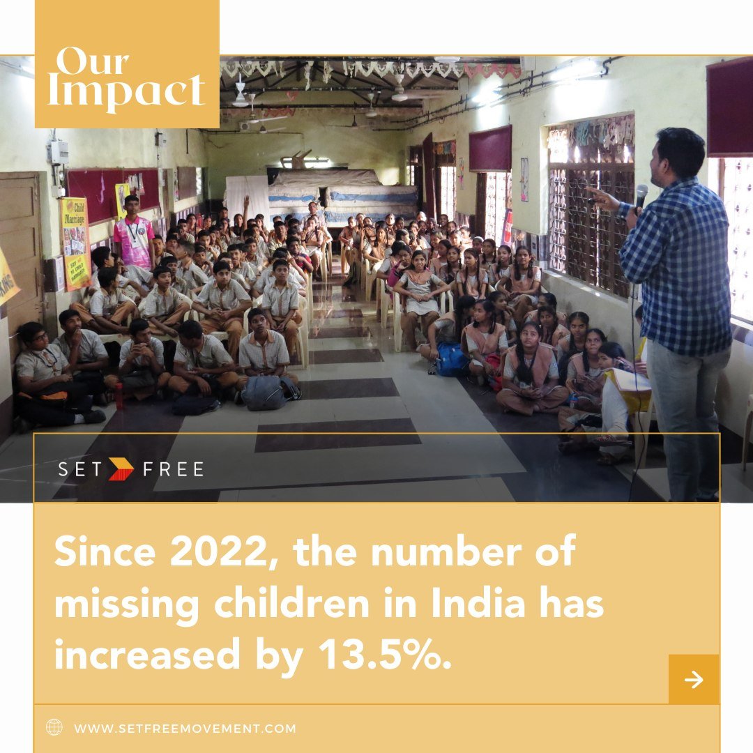 Our team is consistently on the lookout for the parents or guardians of missing and trafficked children.  These children are located and rescued by law enforcement agencies, where they are placed in homes temporarily. 

From there, the SFM India team