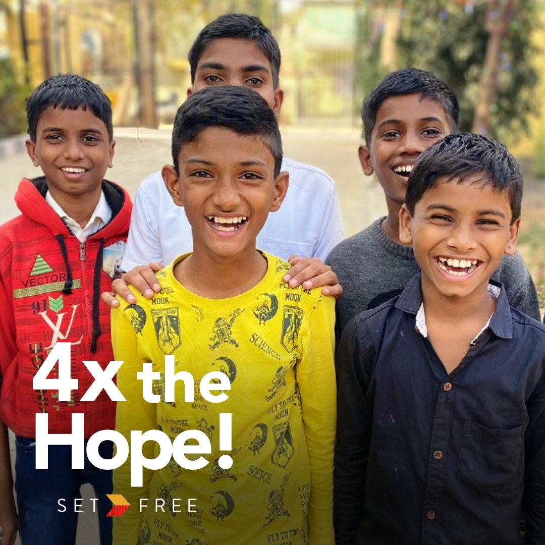 Help us reach our goal, we have a $2,500 matching grant!  This is a rare opportunity where you can quadruple your first gift as a monthly giver! That is 4x the hope, 4x the healing! Don't miss out on this amazing opportunity! 

To become a monthly gi