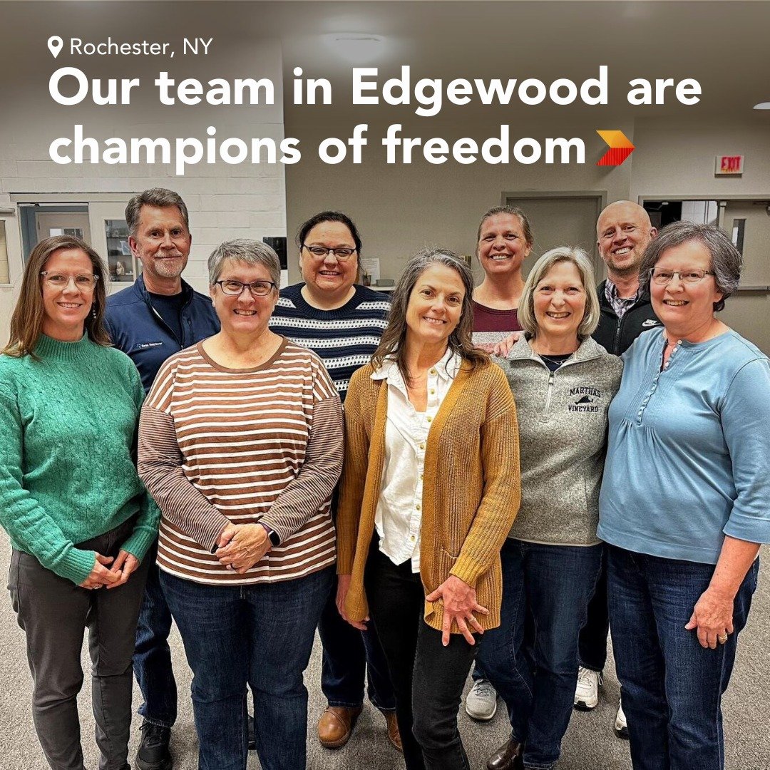 Our teams are making a real difference. The team at Edgewood church in Rochester, NY is feeding the hungry through a food bank ministry, volunteering at Lisa's House, and has recently been certified as a Good Neighbor team with World Relief. This all