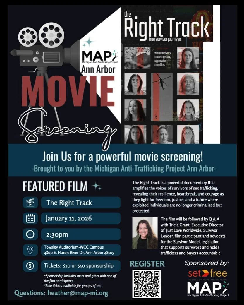 Listening, learning, and lamenting in the direction of freedom! Michiganders, please join us for this event. 

Set Free Movement teams advance freedom in multiple ways. If you want to know more about what you can do in your community to advance hope 