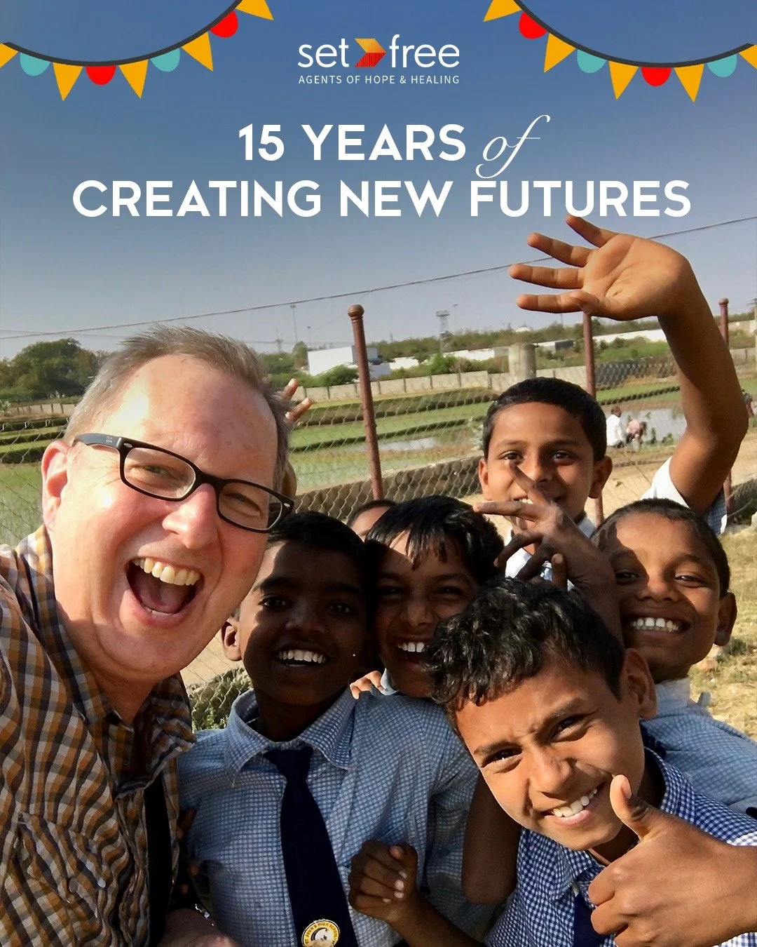 There is joy in the work. Yes, it's challenging - crushingly hard at times. There is a cost.  But the hope is bigger than the despair, the joy is greater than the suffering. Jesus is still setting captives free and we center our work on the person an