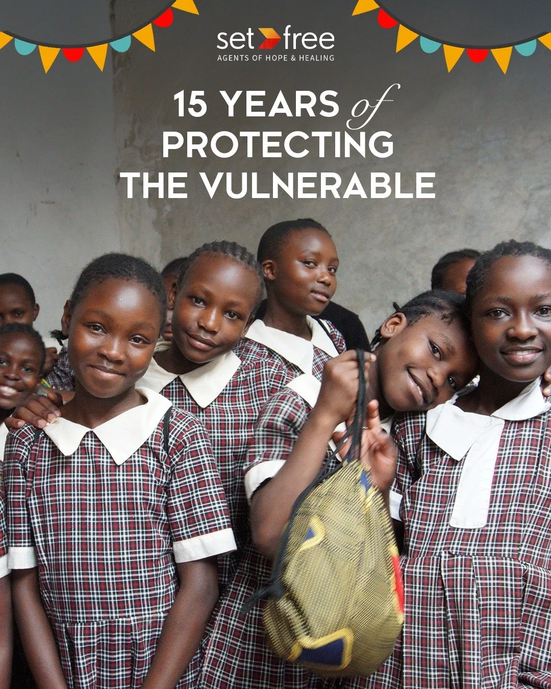 For the past 15 years the Set Free Movement has been working to protect the vulnerable on four continents, in partnership with others. Partner today with a year-end financial gift of any amount. Together we are agents of hope and healing! https://tin