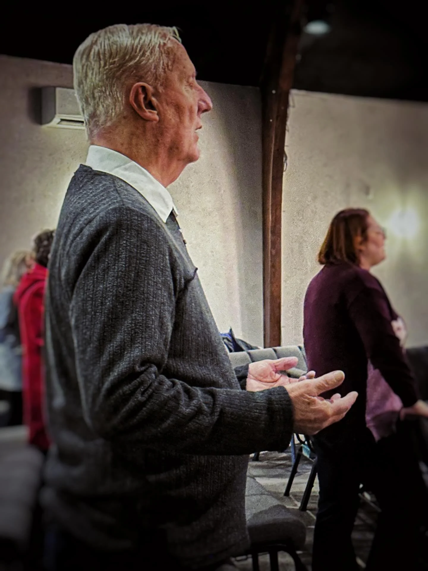 #freedomsunday round 2! Centered on Jesus, led by the Spirit, we are agents of hope and healing. #graceridgechurch