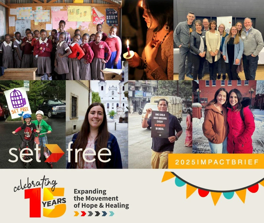 Check out our 2025 Impact Report! Together we are agents of hope and healing. https://mailchi.mp/setfreemovement.org/together-we-are-making-impact
