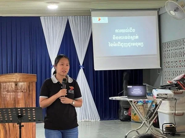 Just yesterday SFM leader Sokleap led a workshop for parents at the @intlchildcare House of Peace in Cambodia. More education. More awareness. More parents equipped. More children protected. This is what Set Free does. We are thankful for our @intlch