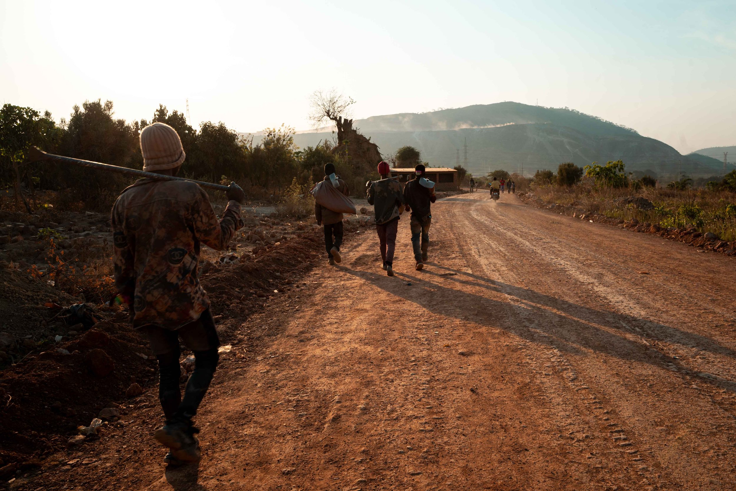 Daily life scenes in the Manomapia neighborhood of Fungurume. Lualaba Province, Democratic Republic of the Congo, October 2025.