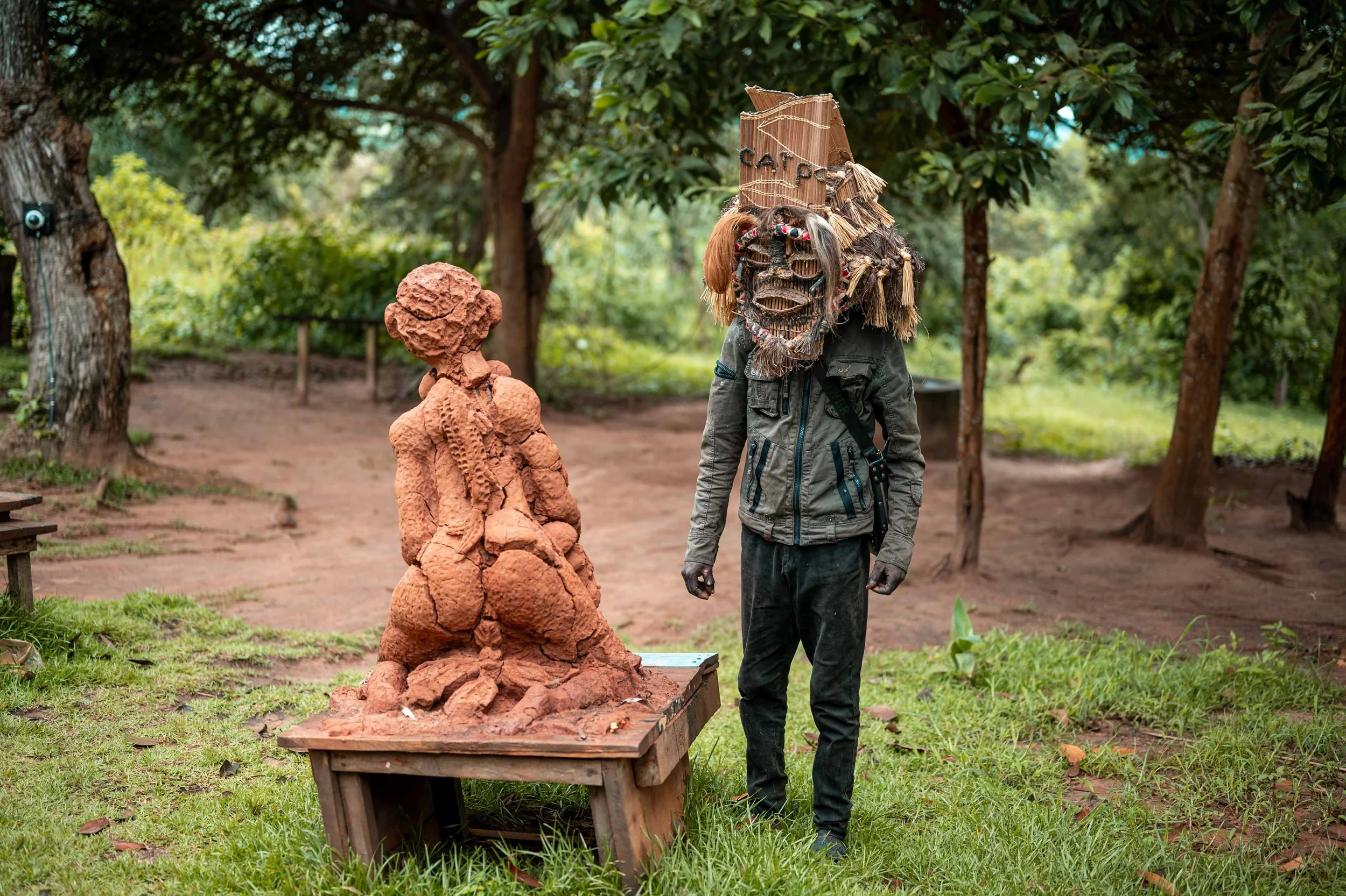 Portrait of Daniel Mufunzi, 44. Lusanga, Democratic Republic of the Congo, February 2025.