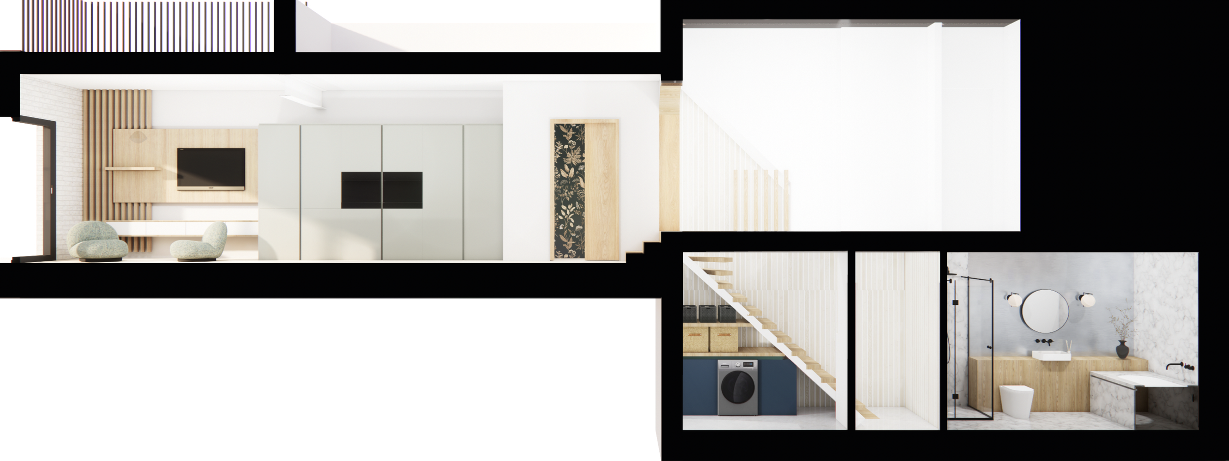 SANGORA ROAD - Bespoke rear extension to a constrained ground floor flat, Clapham Junction