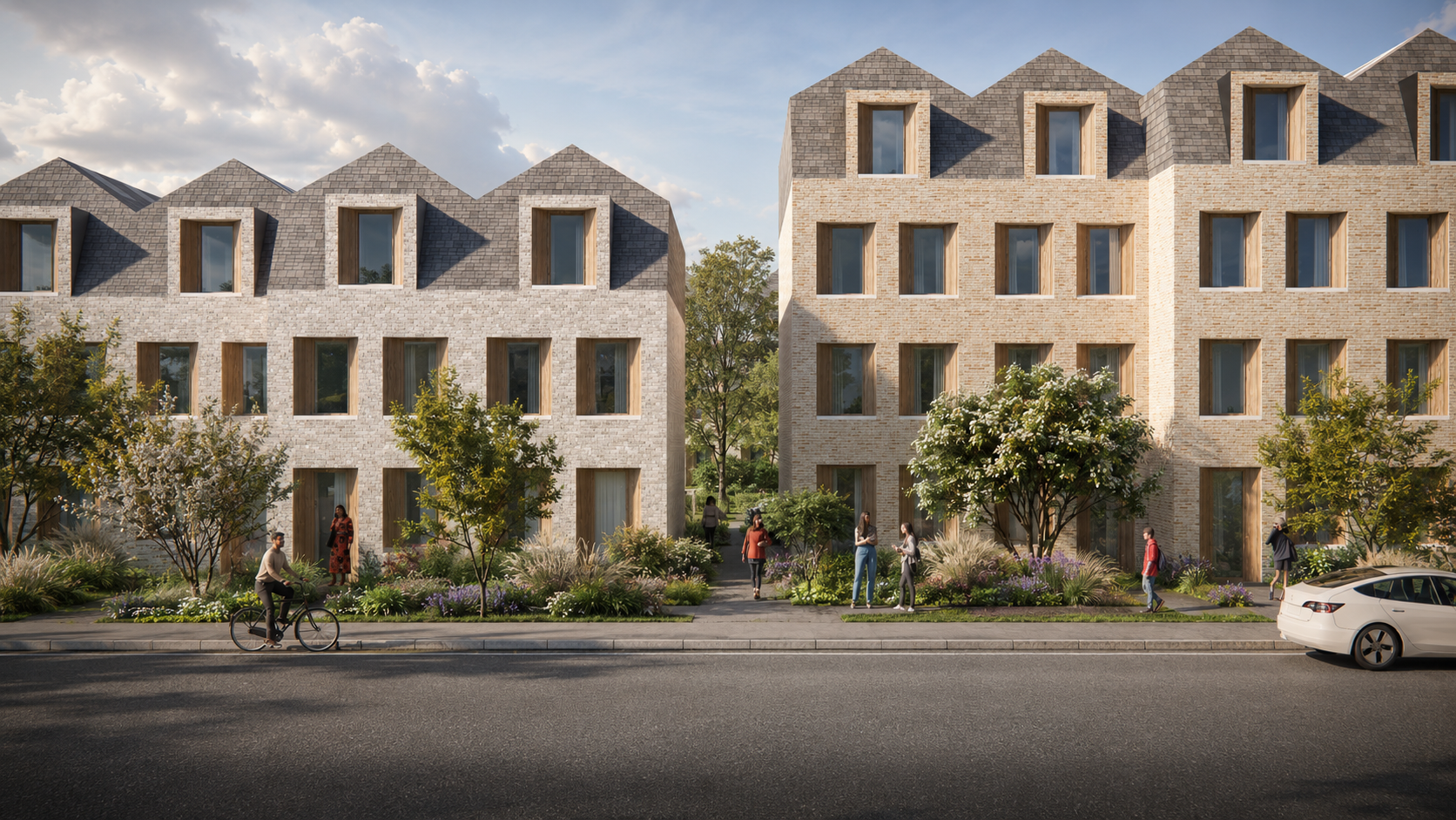 BOURNEMOUTH ROAD - A new development for 28 new-build Passivhaus homes