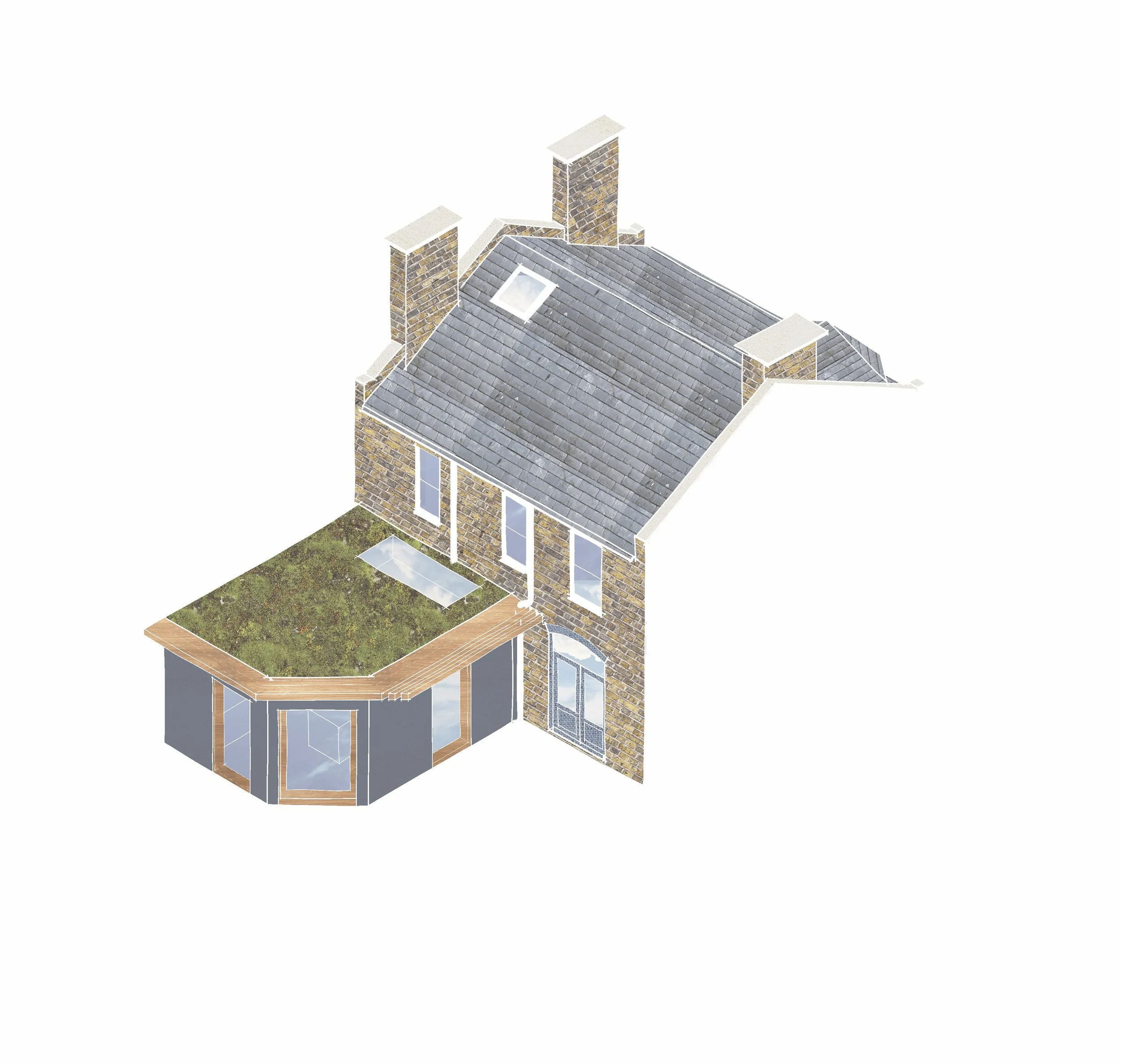 MANOR PARK - Sensitive extension to an Edwardian Building in South London