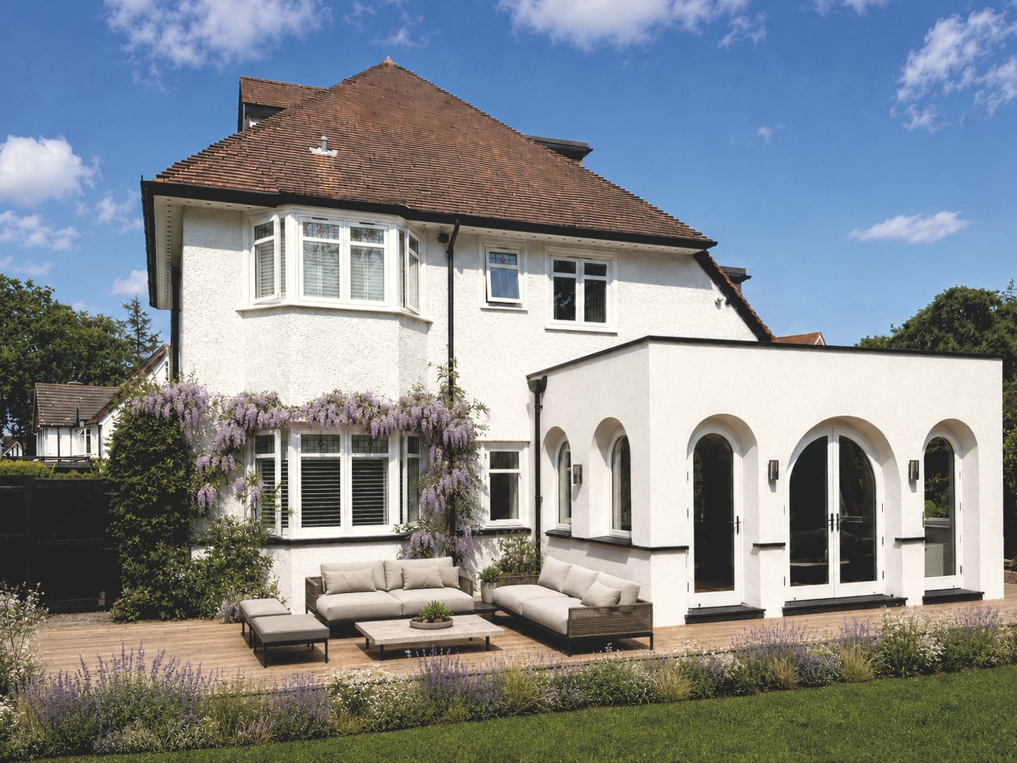 BRANKSOME PARK ORANGERY - Light, natural materials and a seamless garden connection