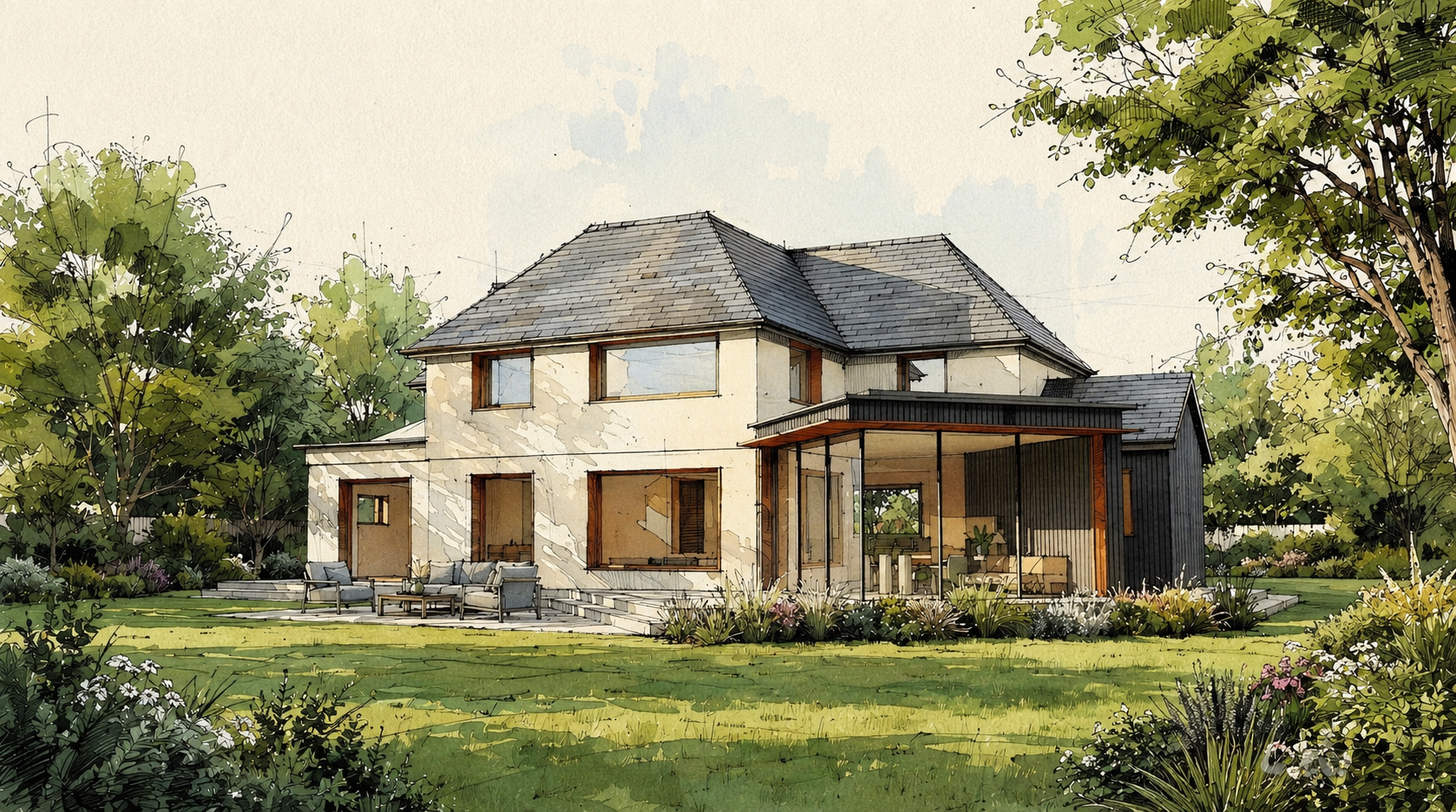 NEW FOREST RE-DESIGN - Refined residential design centred on comfort and longevity.