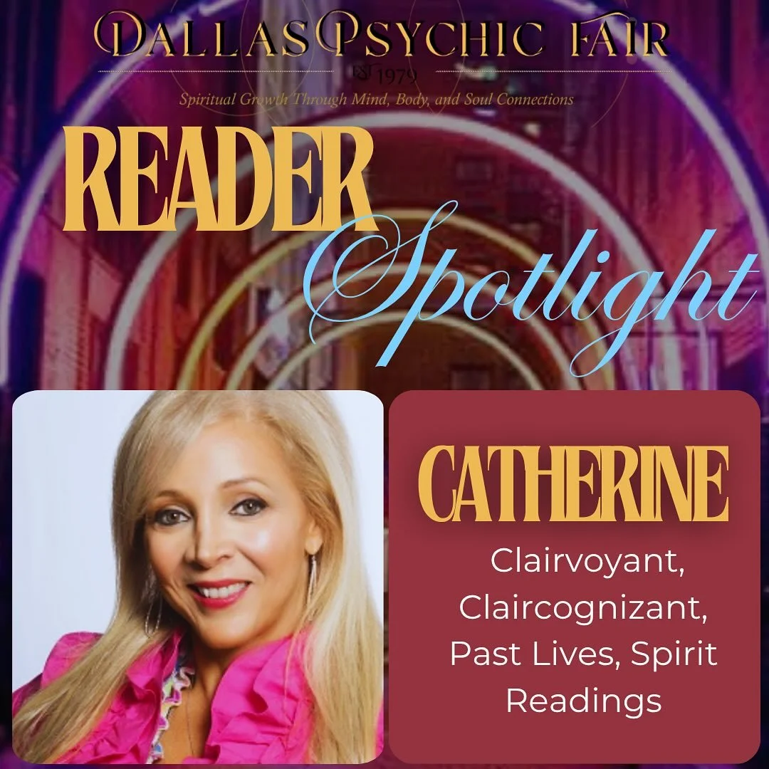 ✨DALLAS PSYCHIC FAIR READER✨

Catherine Cates, an intuitive business consultant and life coach, helps you recognize the relationships, opportunities, and soul-aligned choices that shape your success.

🌟 Specialties:
🔹 Past Lives
🔹 Akashic Records
