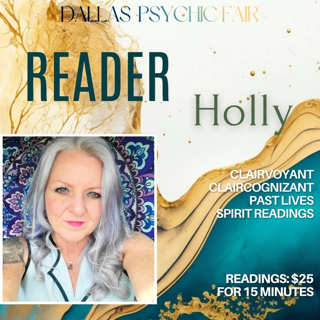 Holly Balentine

Holly Balentine is a gifted psychic medium whose readings bring comfort, clarity, and connection to those seeking guidance from Spirit. With a compassionate approach and years of intuitive experience, she blends evidential mediumship