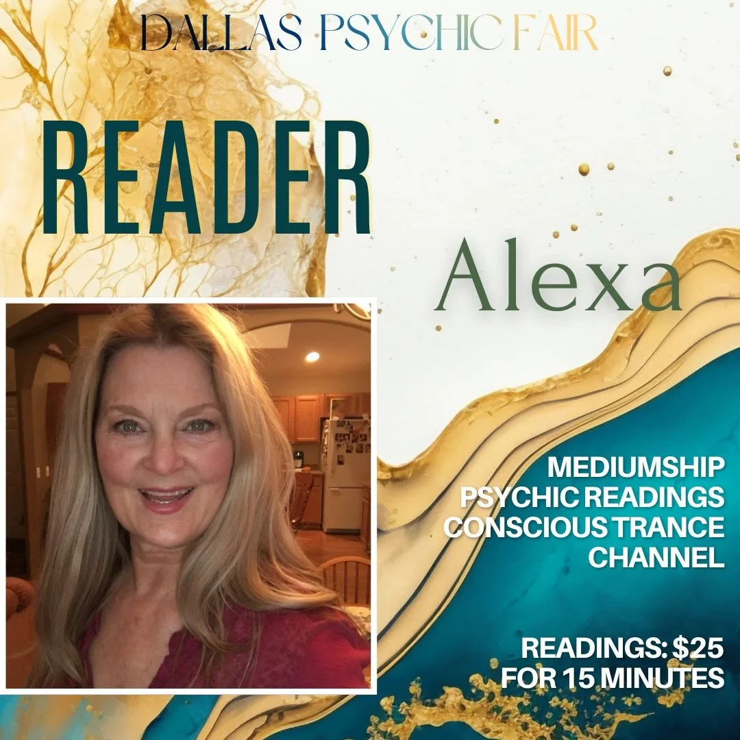 Alexa Smith

Alexa began working as a professional psychic medium in 2010 with her readings focusing  on core life issues with direct psychic impressions.  These impressions are experienced through sensory perceptions that include hearing, seeing, se