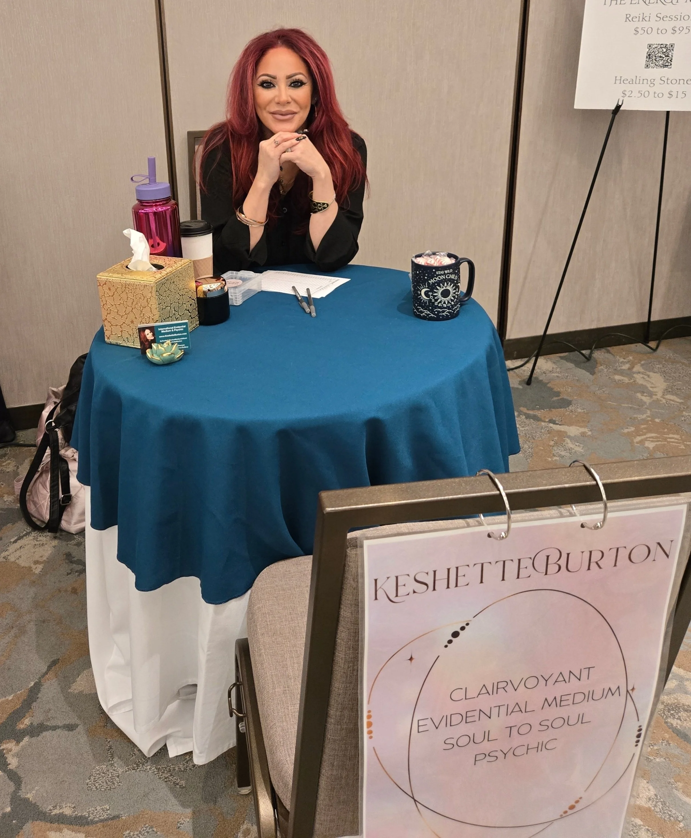 Keshette at Dallas Psychic Fair