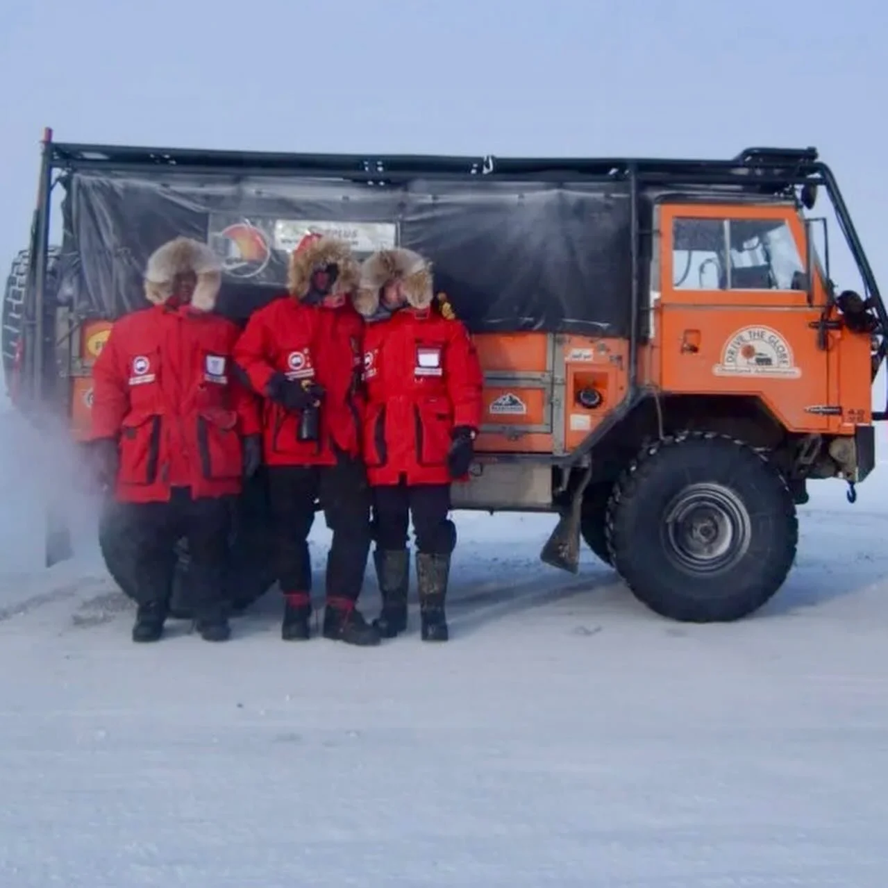 Way back Wednesday. I often get asked about my big orange trucks. Many of you have seen the Stewart &amp; Stevenson LMTVs more recently but did you know before that it was a Mercedes Unimog and custom overland expedition trailer that I hit the road f
