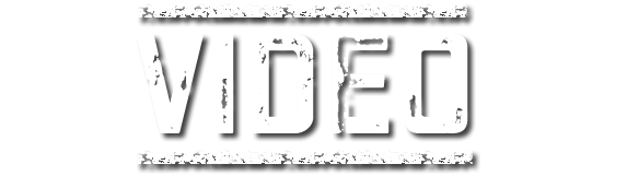 A black and white logo with the word 'VIDEO' in distressed font.