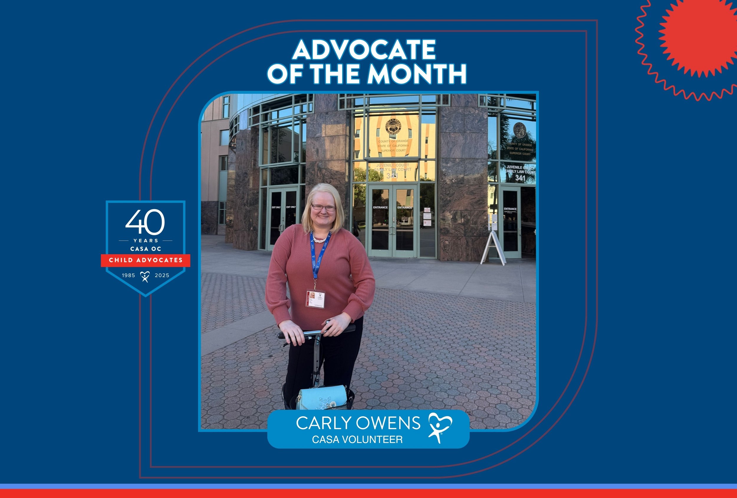 Advocate of the Month | Carly Owens