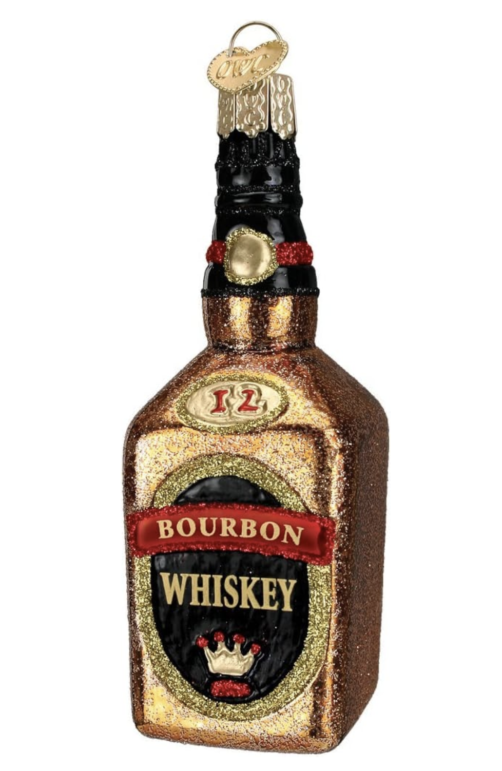 Bourbon Christmas Ornament
