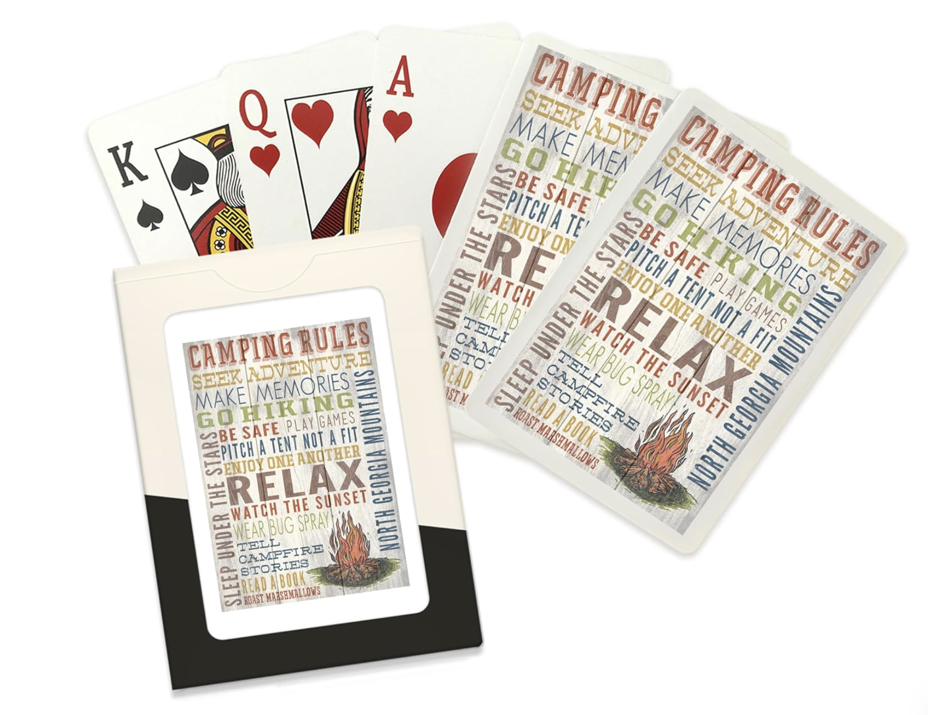 Camping Playing Cards