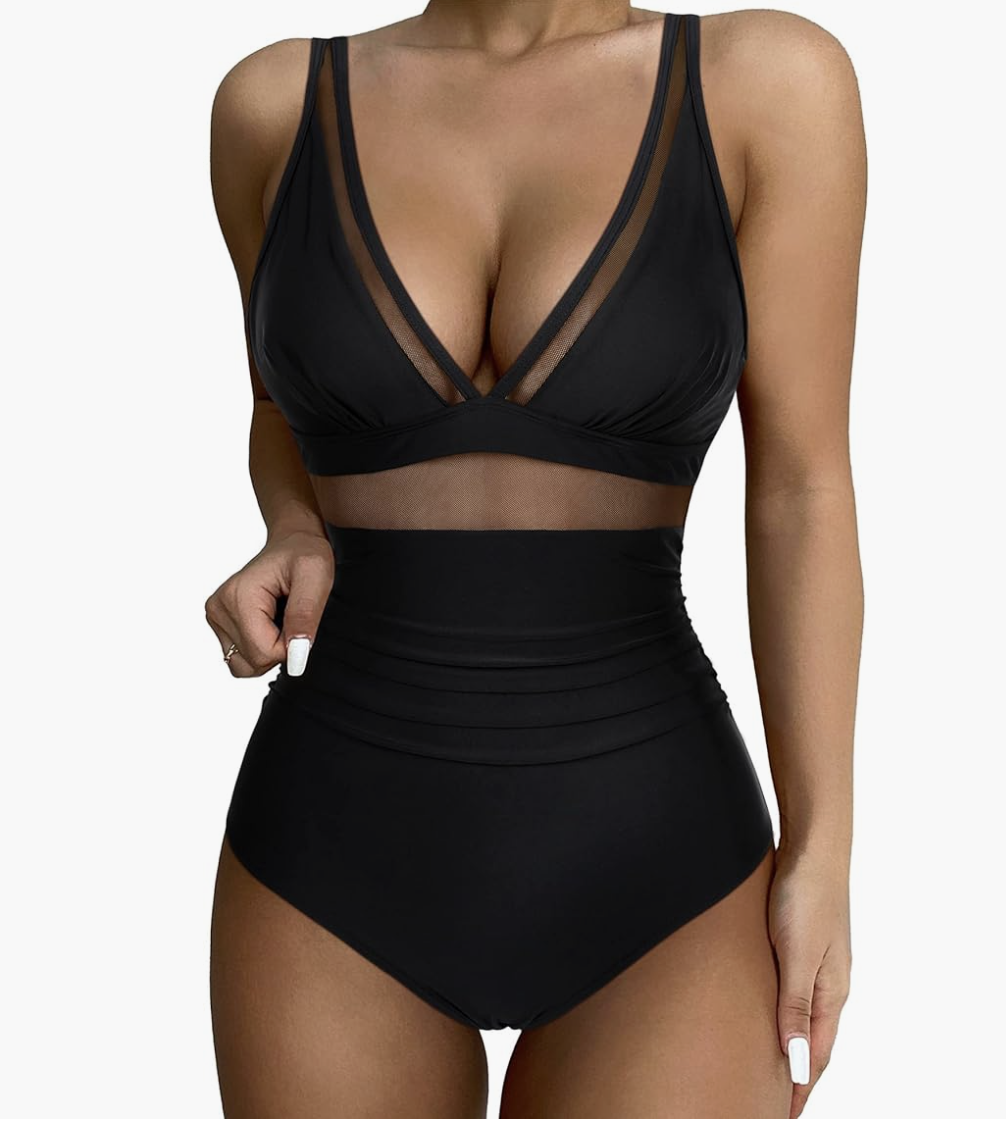 Control Top Push Up Bathing Suit