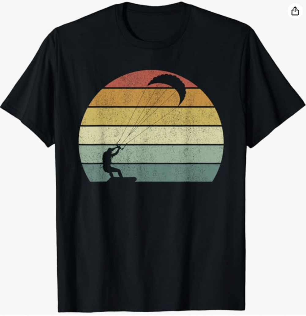 Retro Kitesurfing Shirt