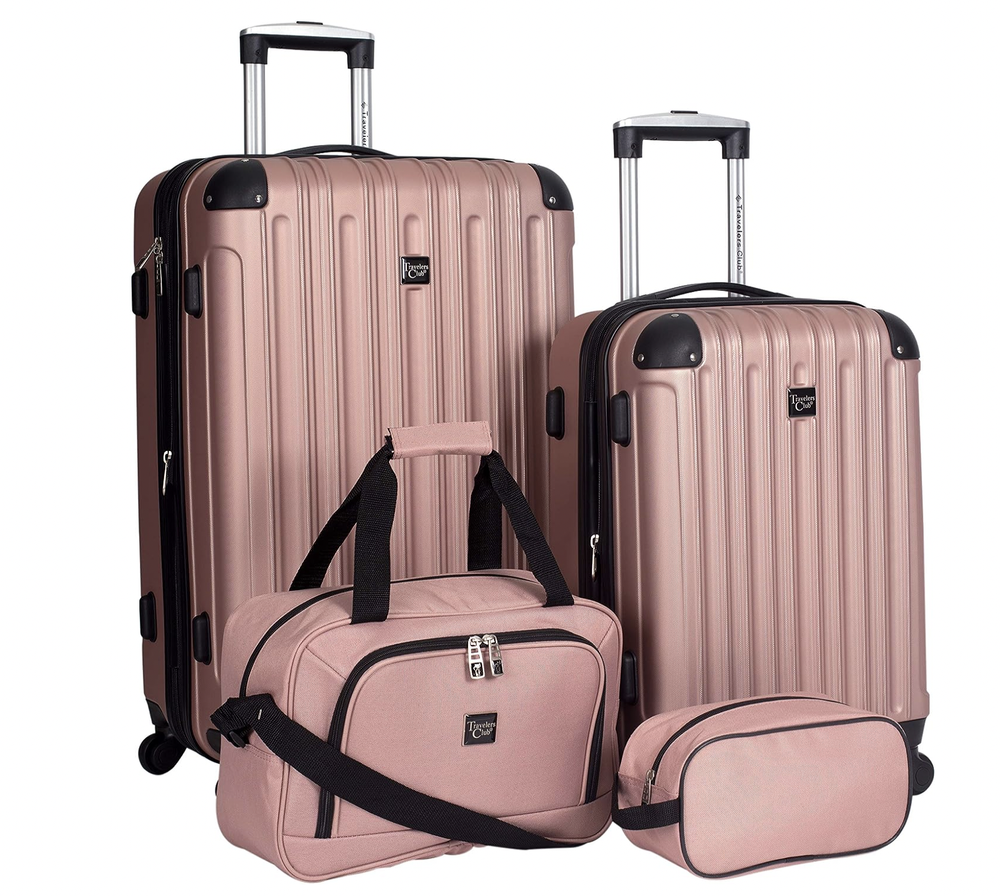 Rose Gold Luggage Set