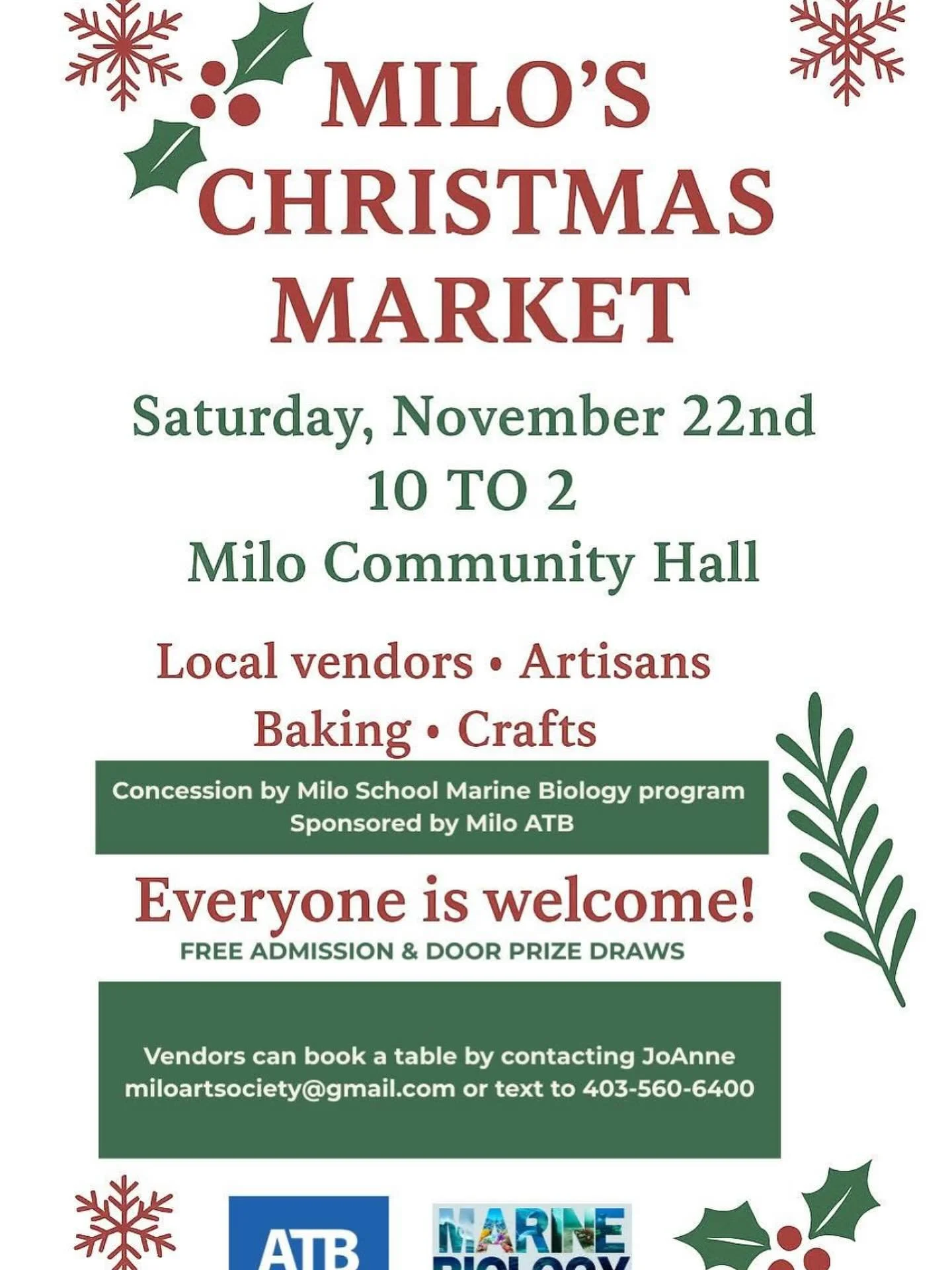 This lovely country market is JUST the excuse to get out of town and do a day trip down to see Mable and the crew along with many other great local vendors!
#mablespantry 
#yycchristmasmarkets 
#miloalberta 
#okotokslife 
#highriverlife 
#albertachr