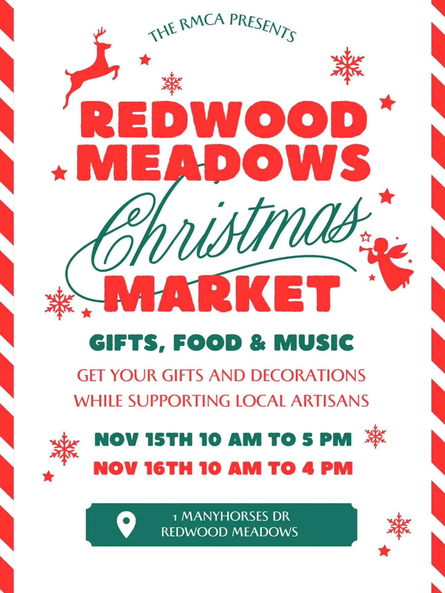 Updated poster! Note Sunday the market ends at 4 not 5pm. Hope to see you all there!!!
#mablespantry 
#yycchristmasmarket 
#redwoodmeadows 
#braggcreekliving 
#jamsandjelliesyyc 
#jelliesyyc 
#mablespantryyyc 
#yycliving 
#yycshoplocal 
#yycgiftidea