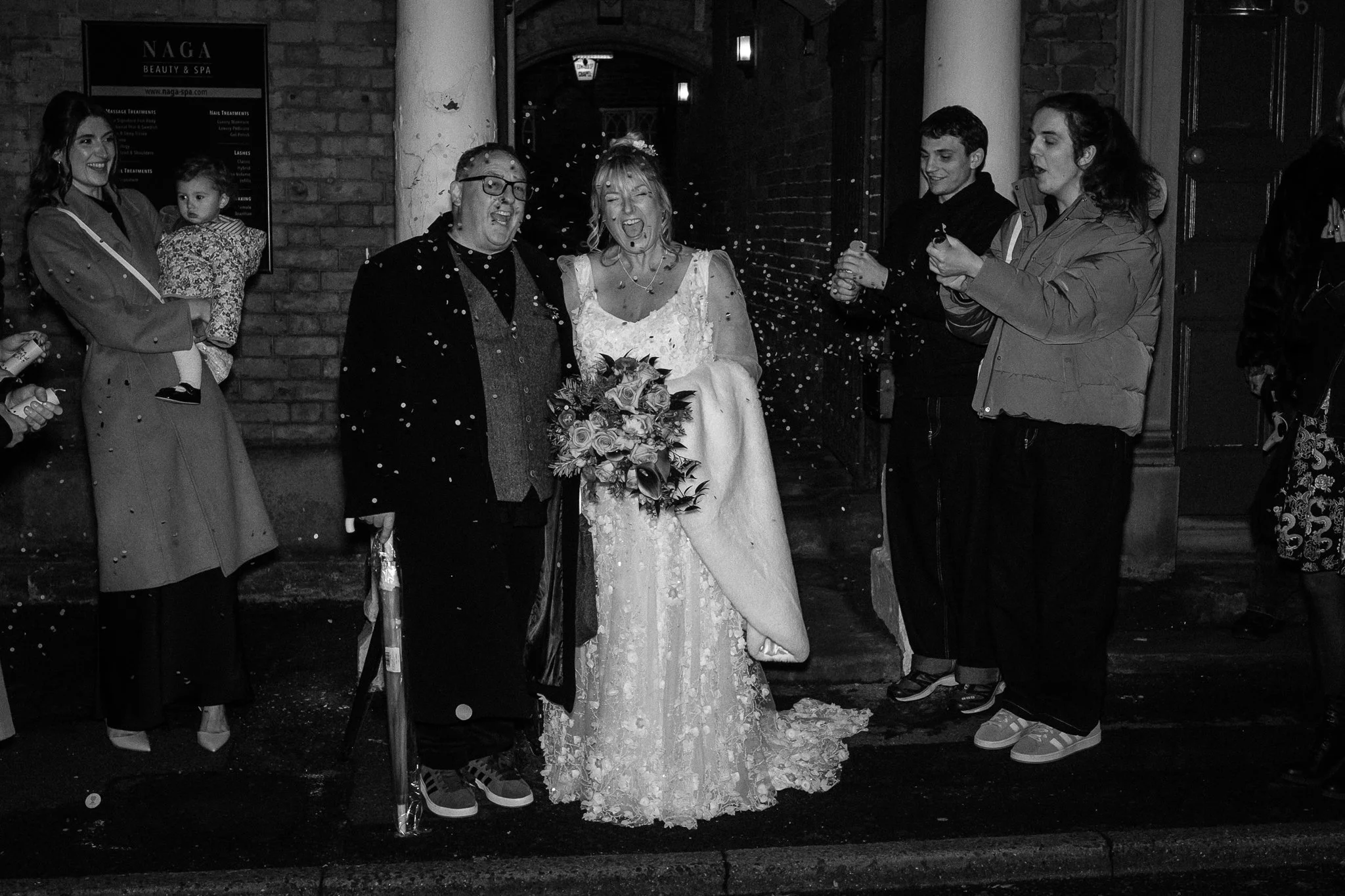 King Edward Chapel Wedding of Angie and Paul, November 2025