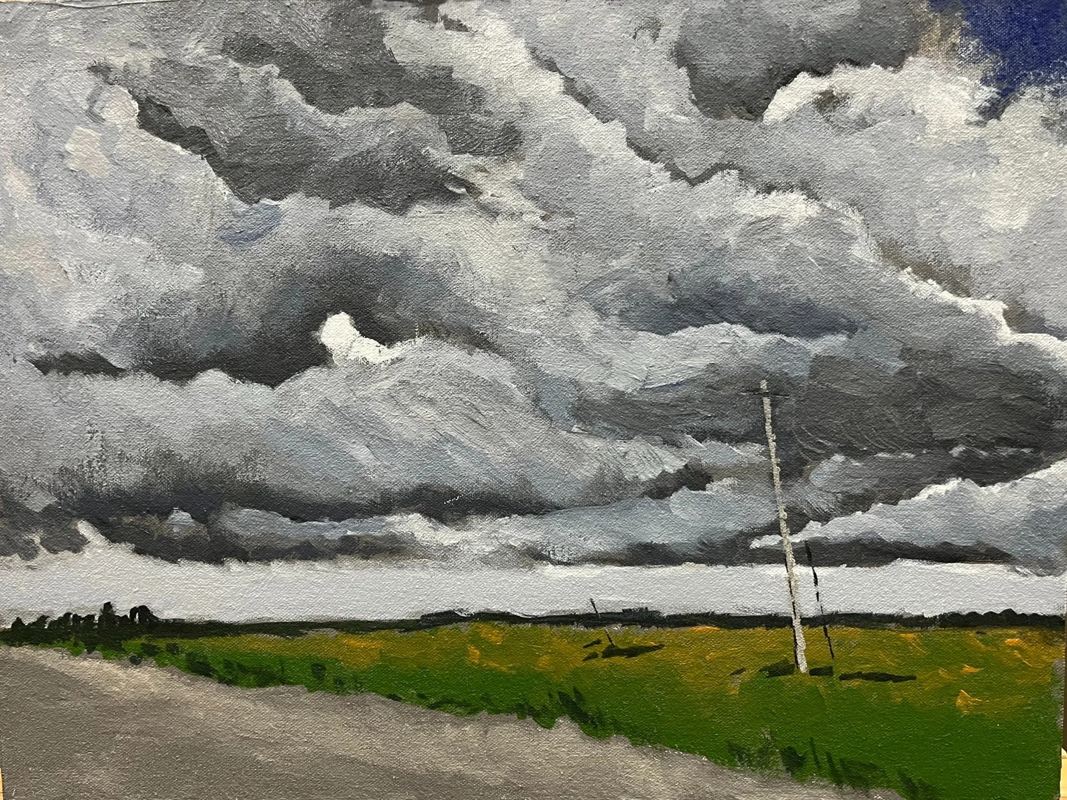 cloudscape from a midwest sky