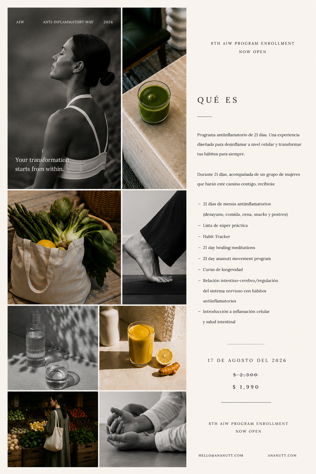Presale Anti-Inflamatory Way 2026