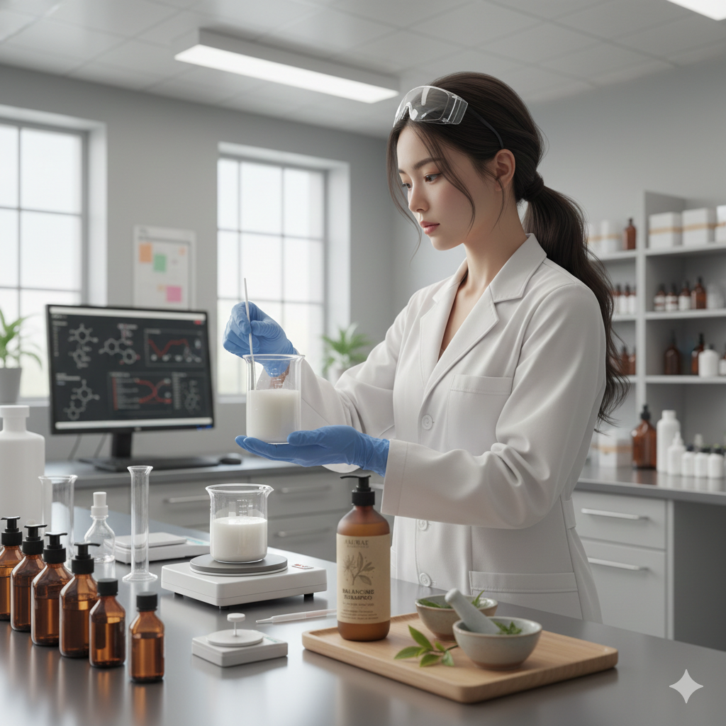 🫧The shampoo lab: brand your product, educate your classmates