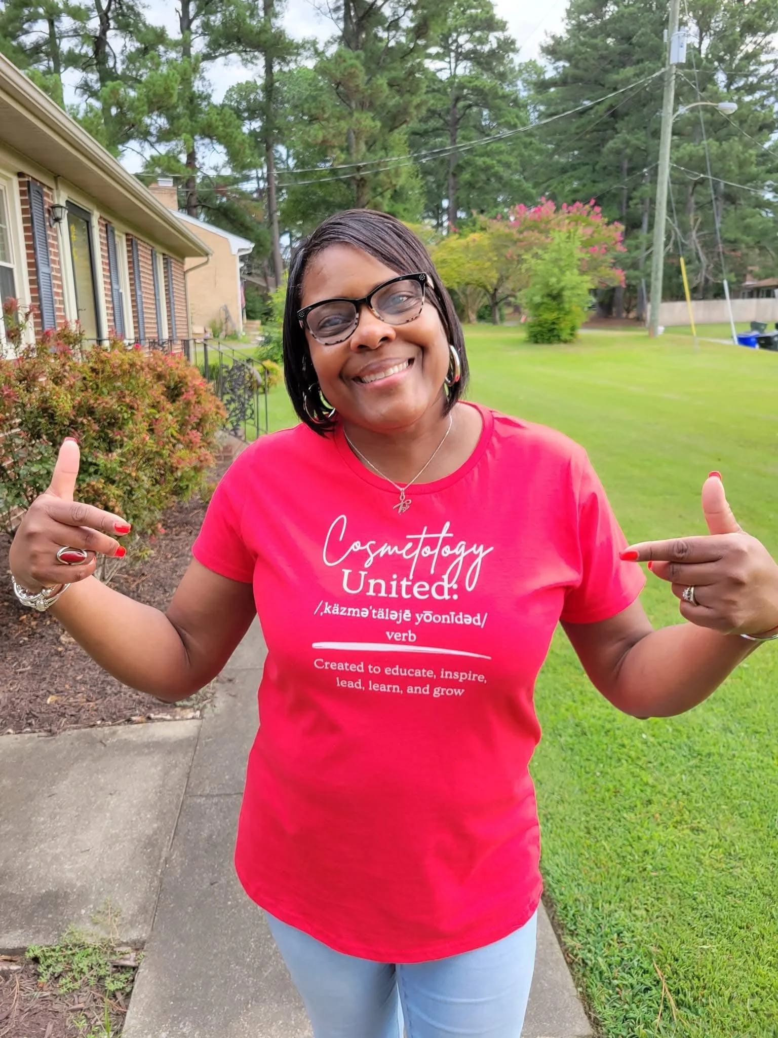 Deborah Parker, from Franklin, VA, has been in the cosmetology industry for 43 years. She currently works as a CTE instructor at a high school. To her, cosmetology is more than a career—it's the ability to use her skill, hands, and tone to transform 