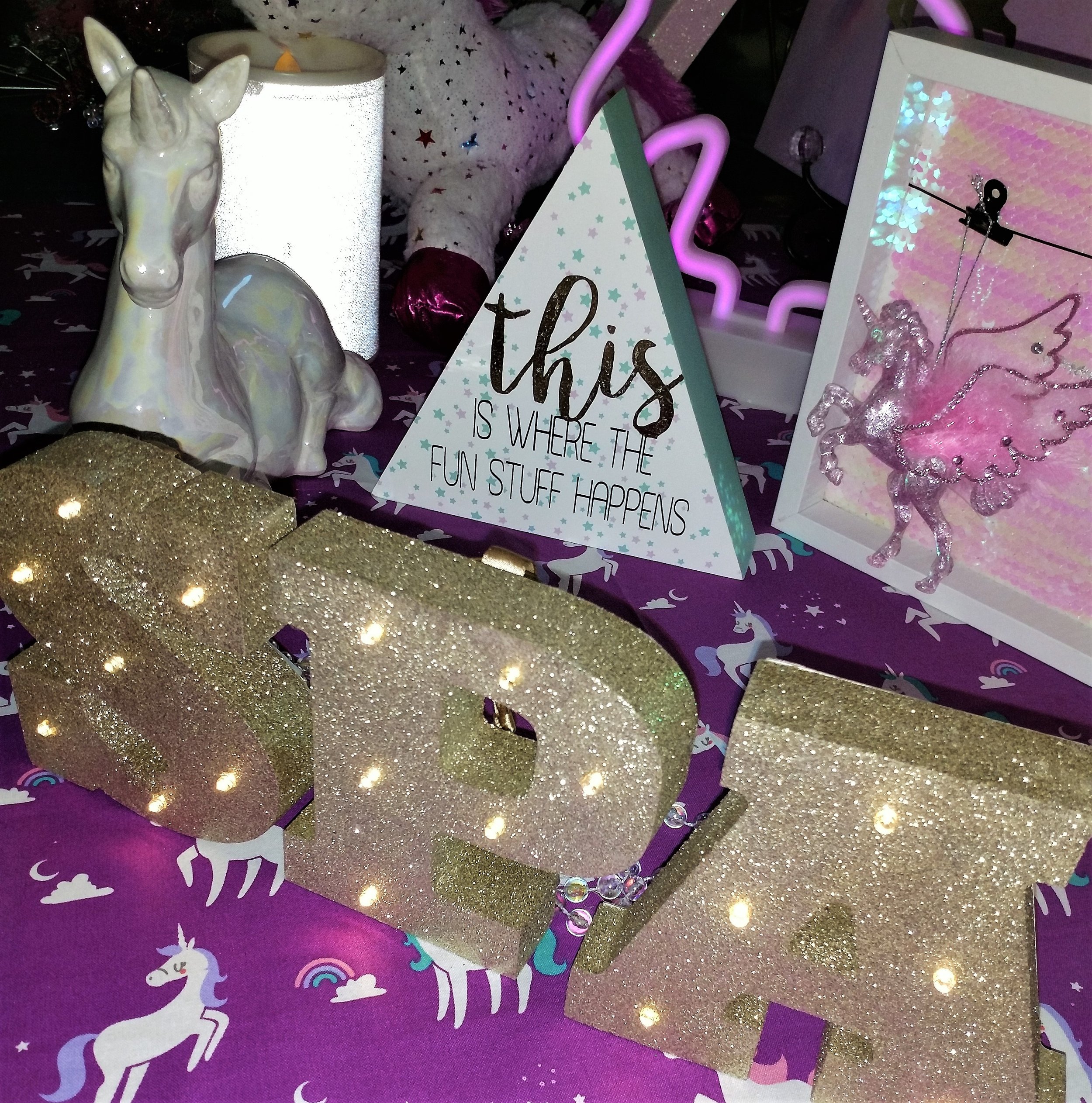 SpaPartyz Unicorn package with spa lights