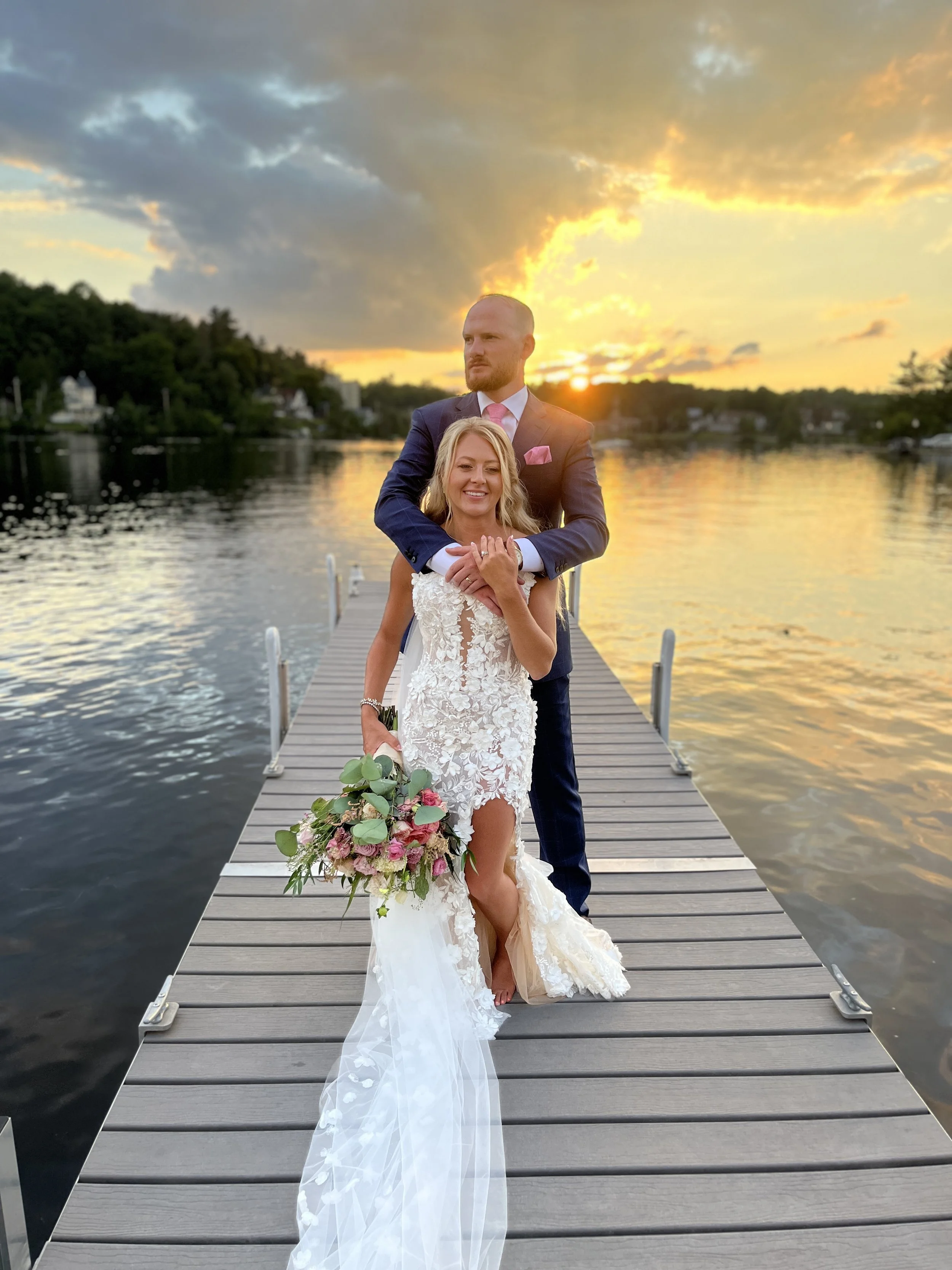 Cinematic wedding film still — The Farrell Films, Auburn NY