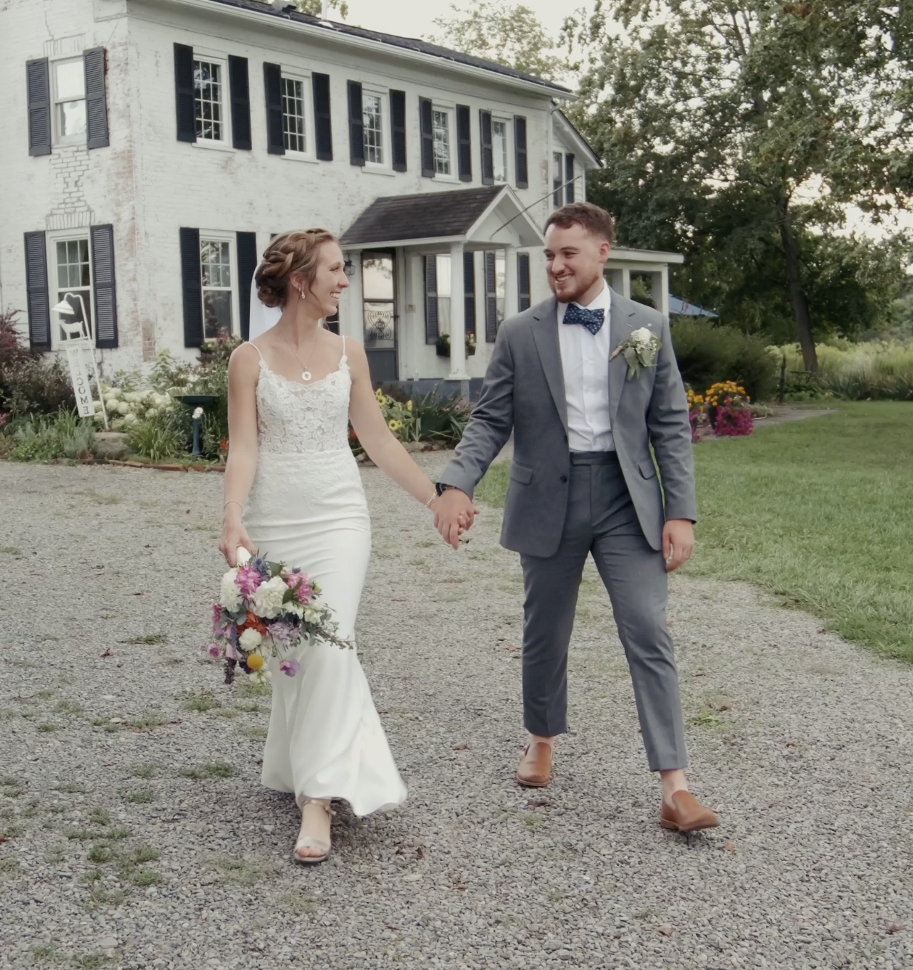 Wedding ceremony captured by Central New York videographers
