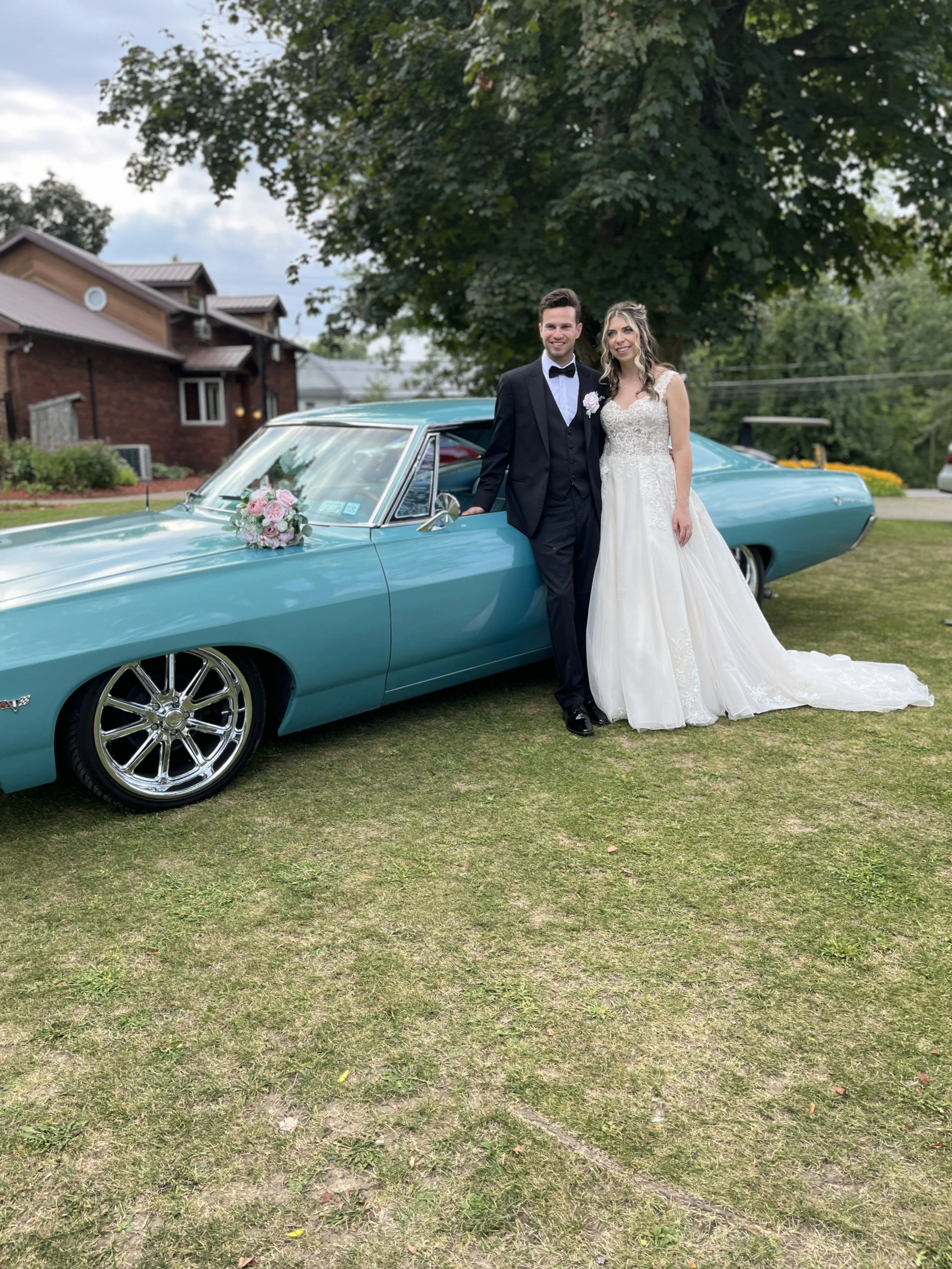 Wedding portraits captured by Central New York videographers