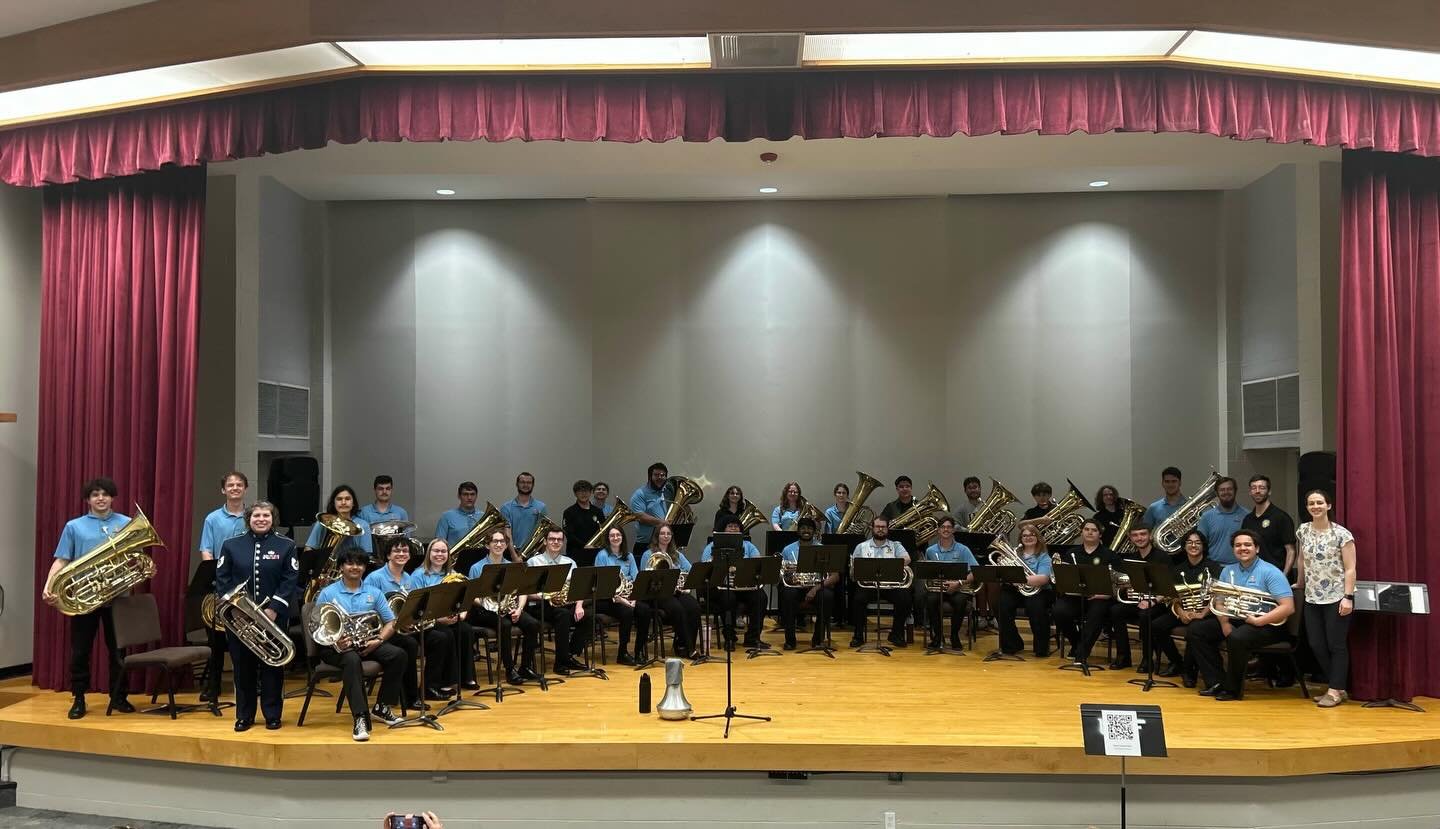 Central Florida Tuba and Euphonium Day year 2!!! 

This year was packed full of tuba and euphonium greatness!  Thank you so much to Dr. Ycaza and TSgt. Miserendino for the amazing classes and performances!! The day also featured the Tubanauts, Orland