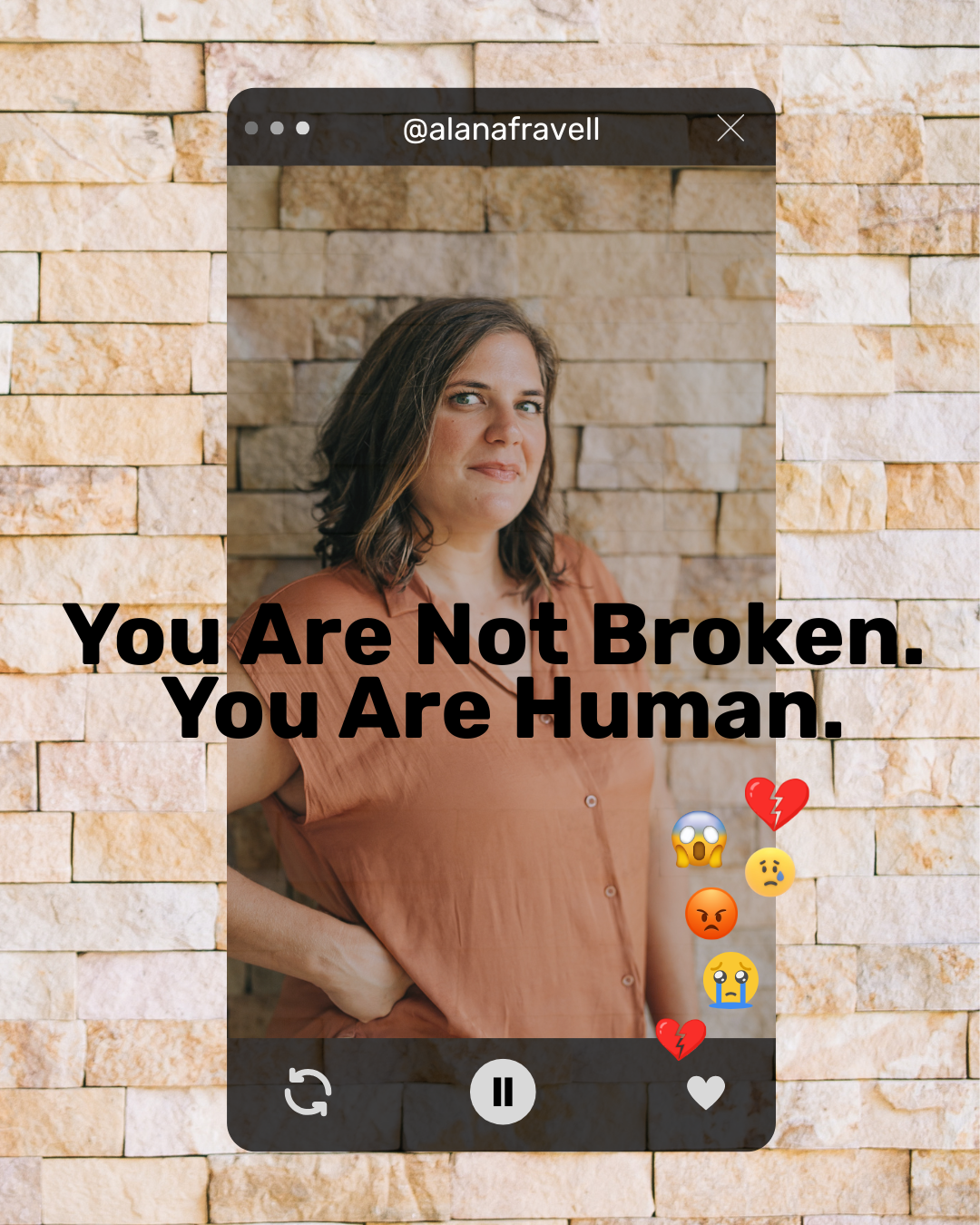 You Are Not Broken. You Are Human.