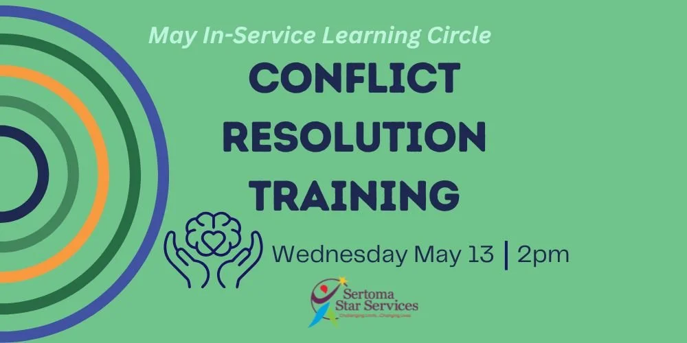 May In-Service Learning Circle: Conflict Resolution Training