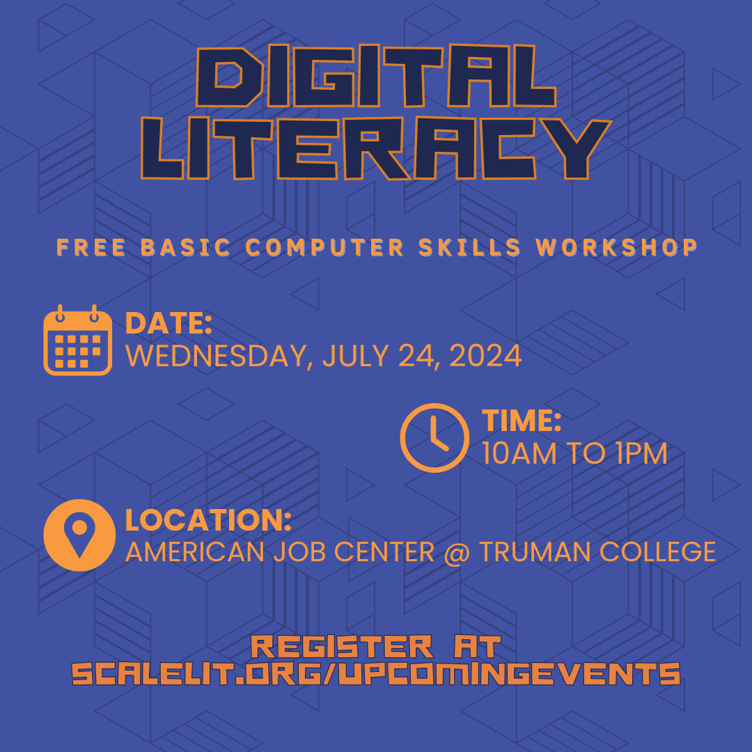 Free Basic Computer Skills Workshop — scaleLIT