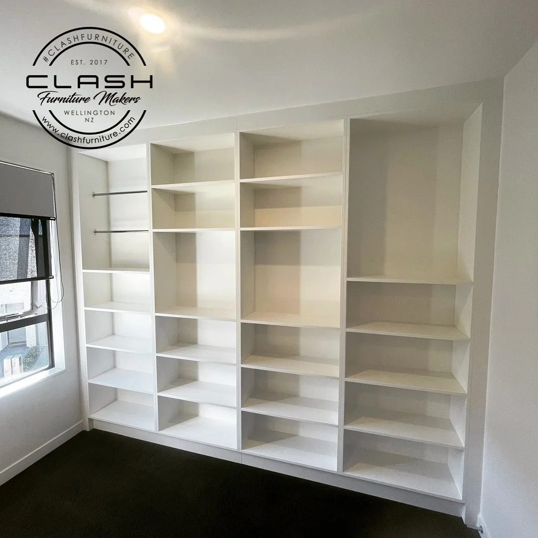 Bookshelf / Display Unit - Installed this unit on Friday into a spare room / office . Such a good use of an otherwise under utilized space . Without closing the room down too much we&rsquo;ve managed to create a very useable space to display treasure
