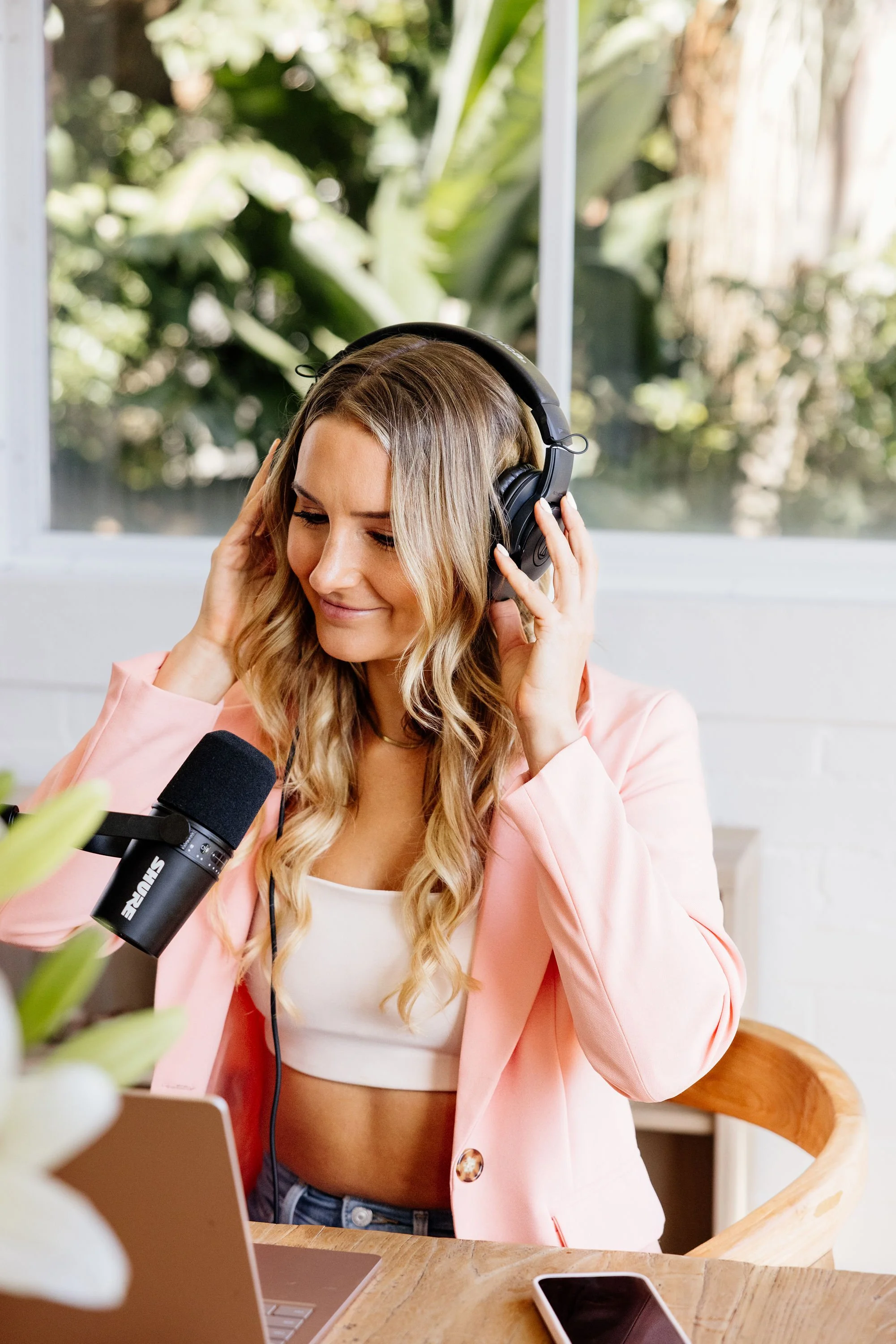 Podcast branding photography