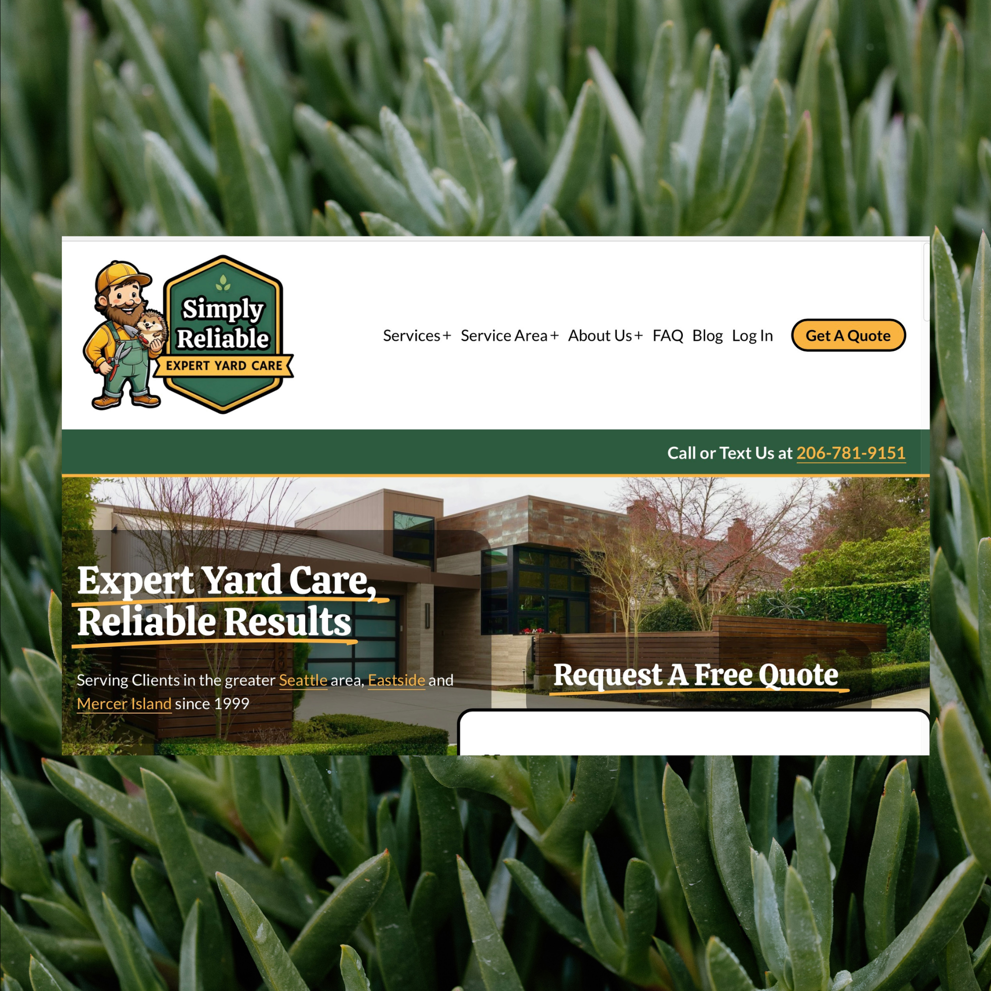 Yardscape Care Business   ᐧ   Simply Reliable, Expert Yard Care