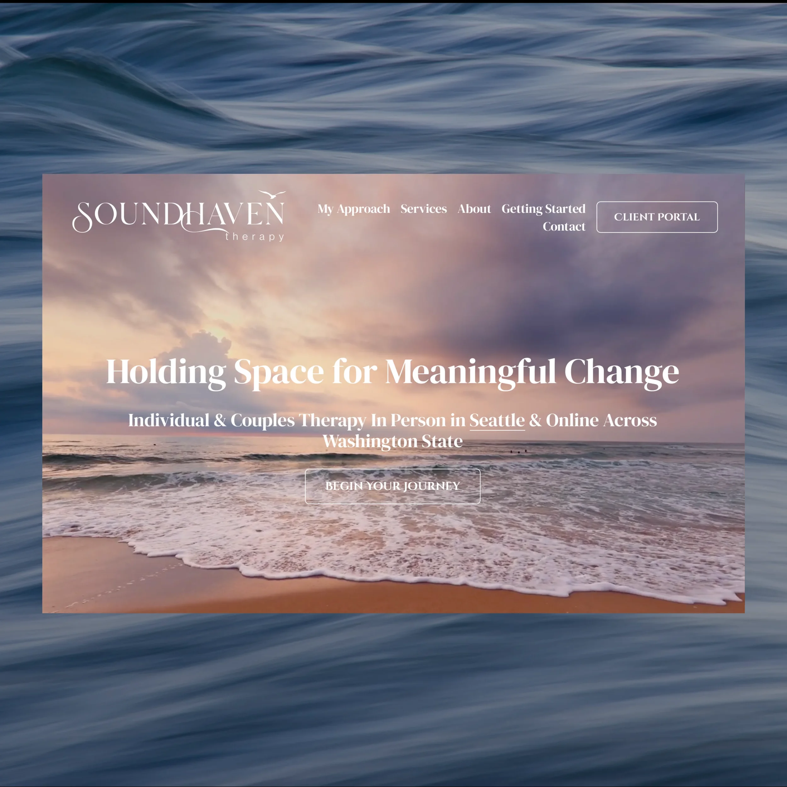 Psychotherapy Private Practice   ᐧ   SoundHaven Therapy