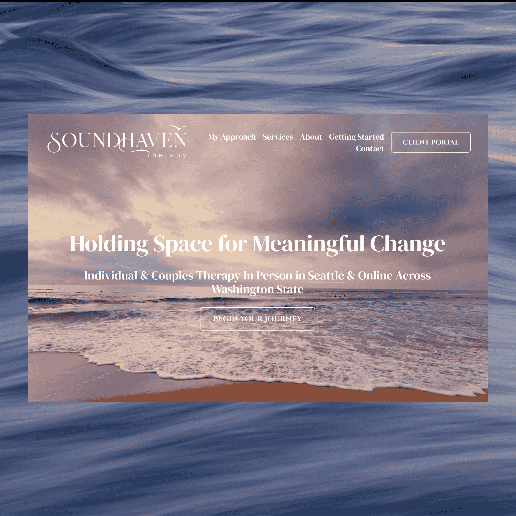 Psychotherapy Private Practice   ᐧ   SoundHaven Therapy