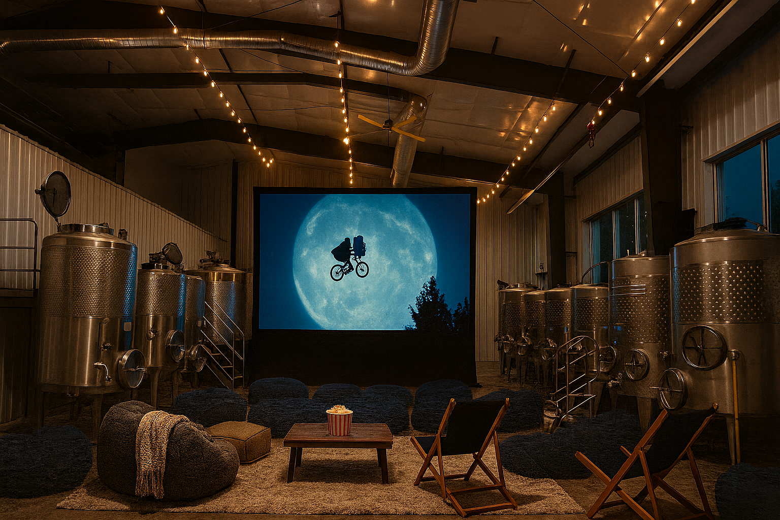 Movie in the Cellar